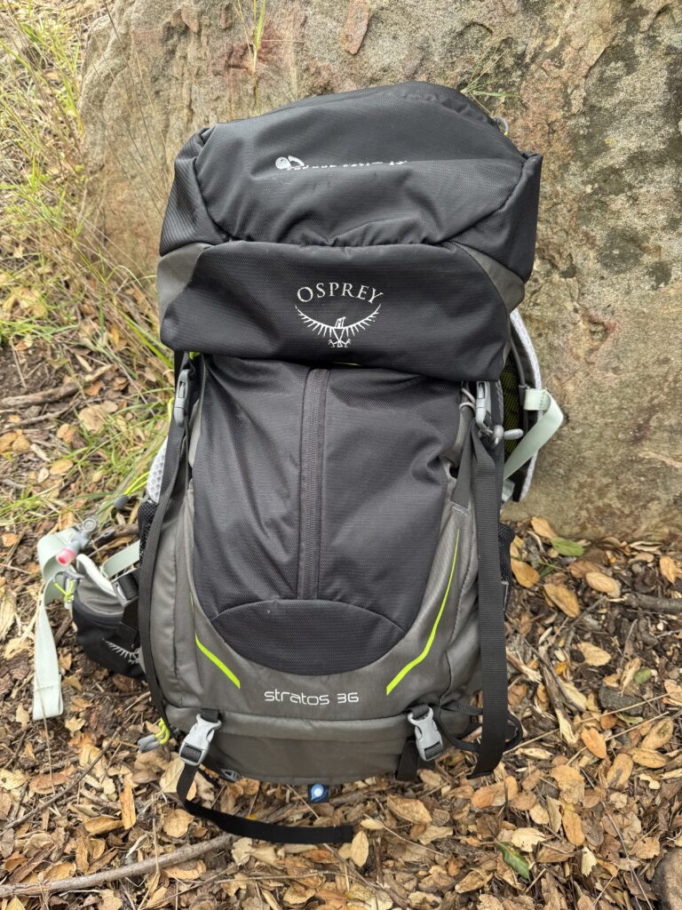 Hiking Gear Backpack with hydration bladder