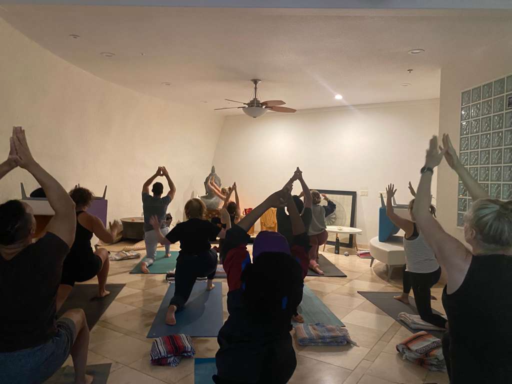 Yoga at the dome