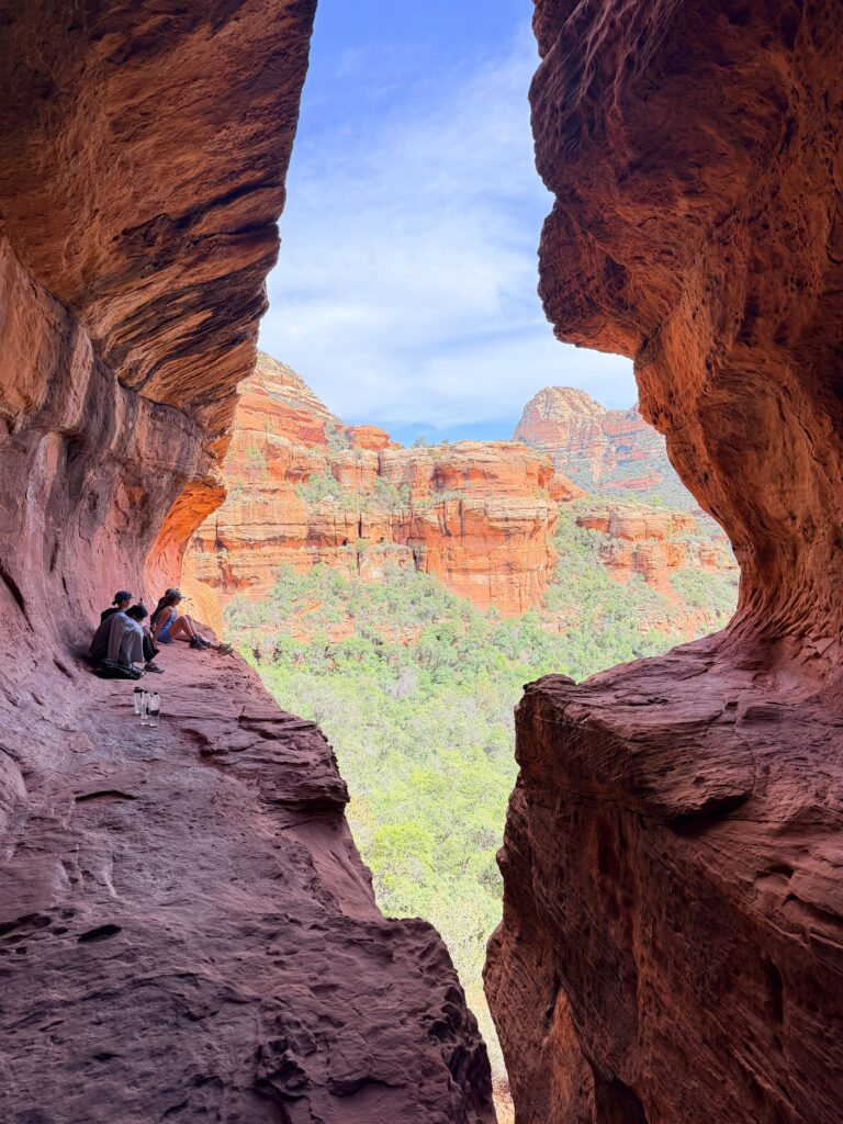 Hiking Boynton to the iconic subway cave in Sedona